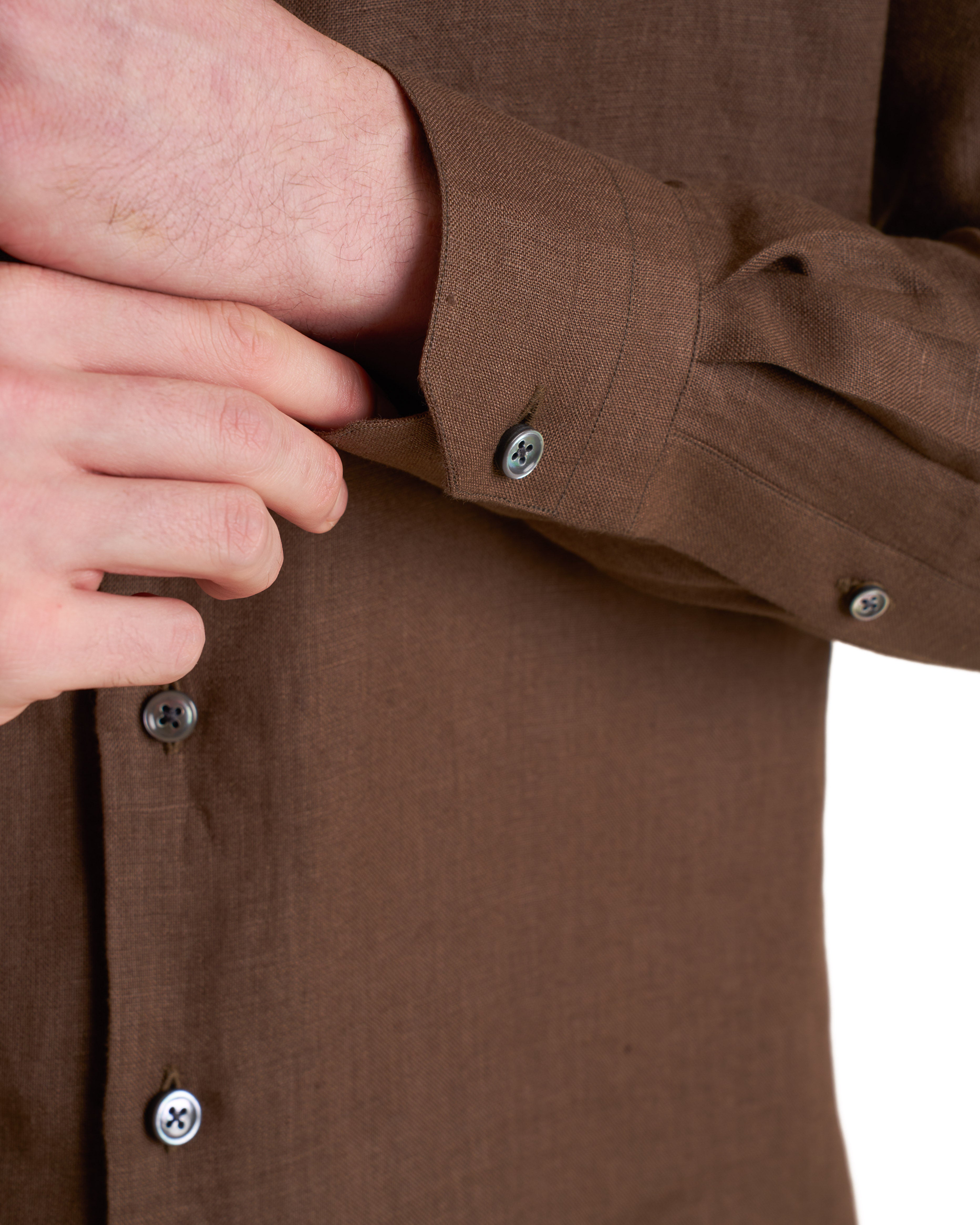 The Cuban Collar Irish Linen Shirt