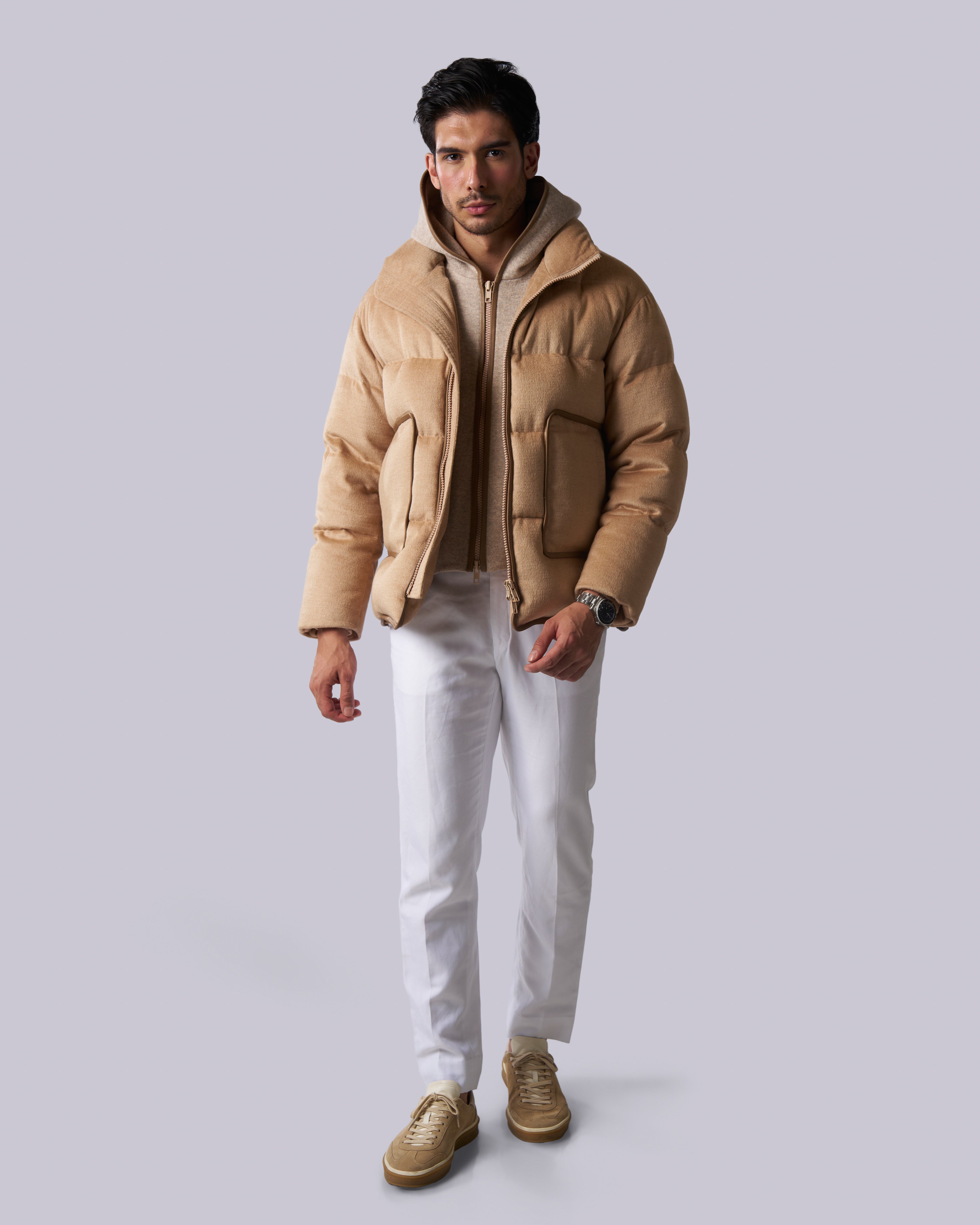 Chamonix Wool & Cashmere Puffer