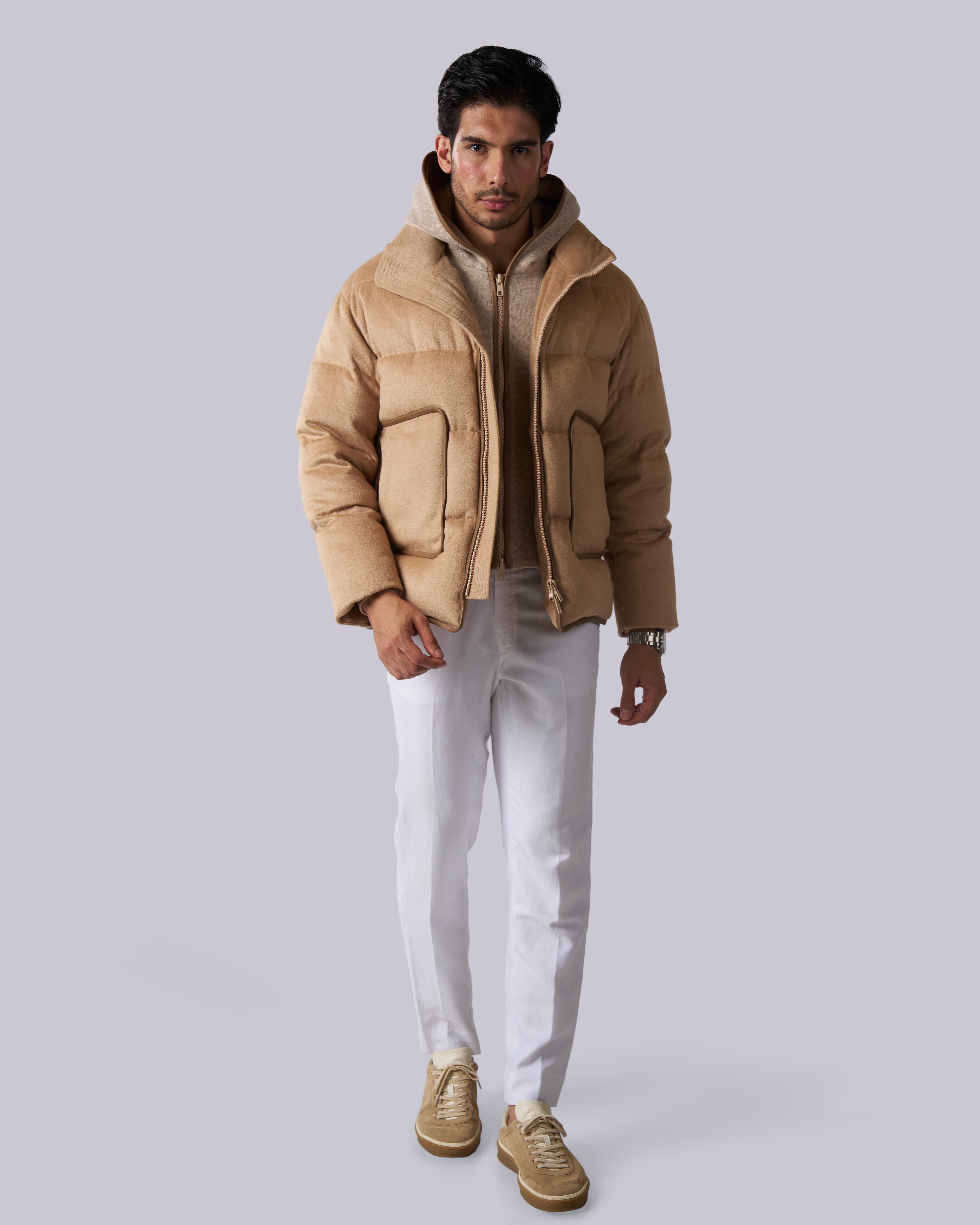 Chamonix Wool & Cashmere Puffer