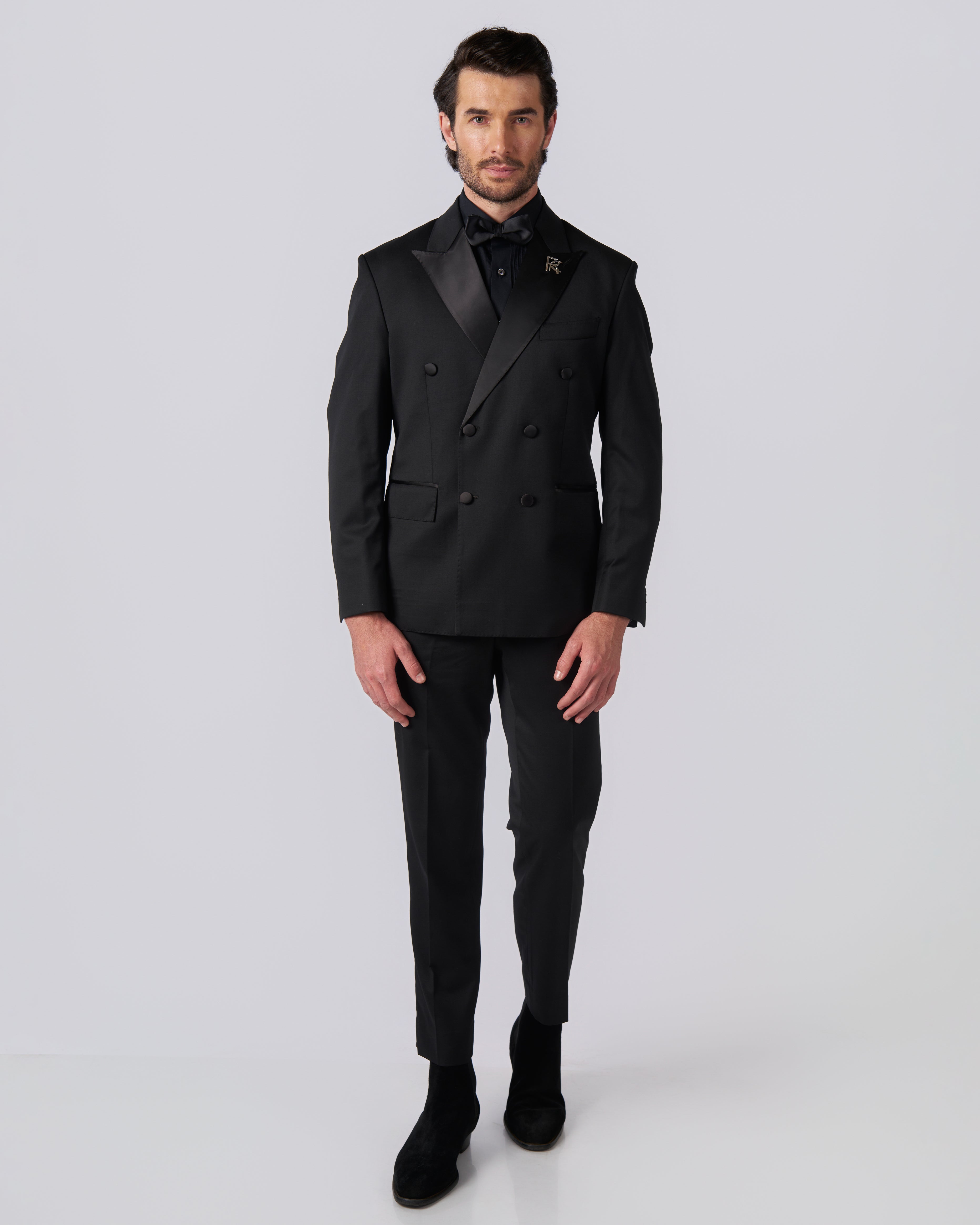 Il Maestro Double-Breasted Tuxedo Suit
