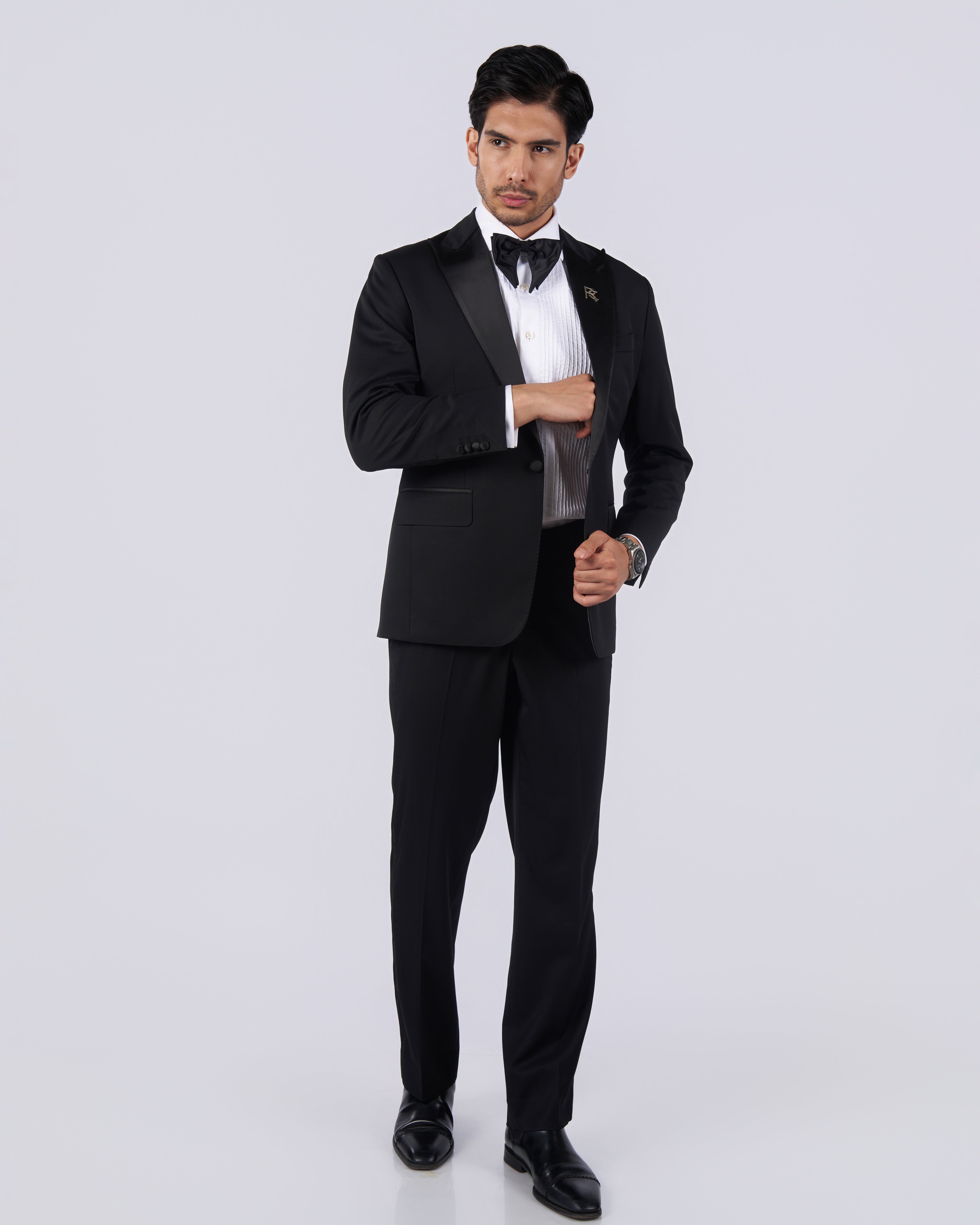 The Calvaliere Single-Breasted Tuxedo Suit