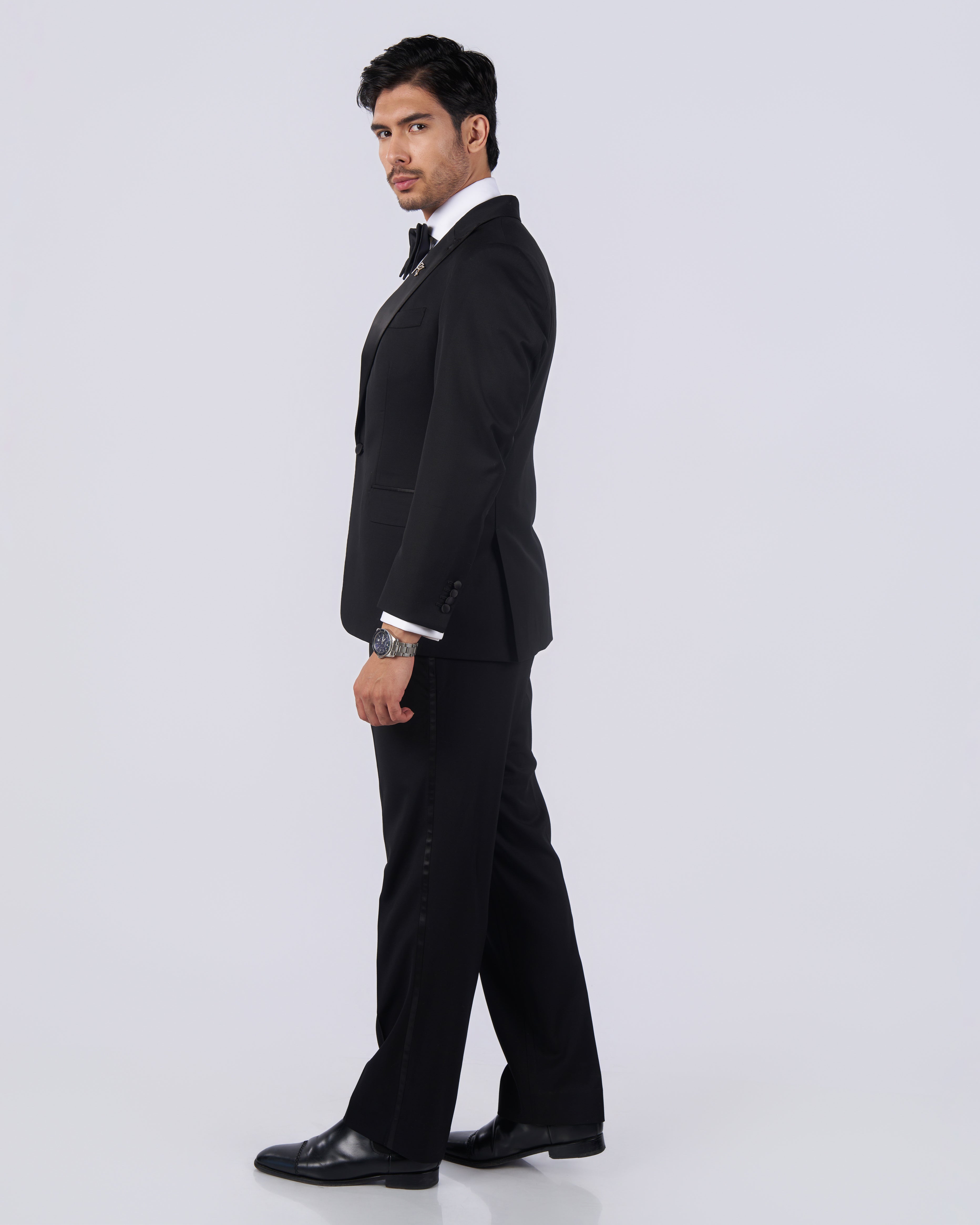The Calvaliere Single-Breasted Tuxedo Suit