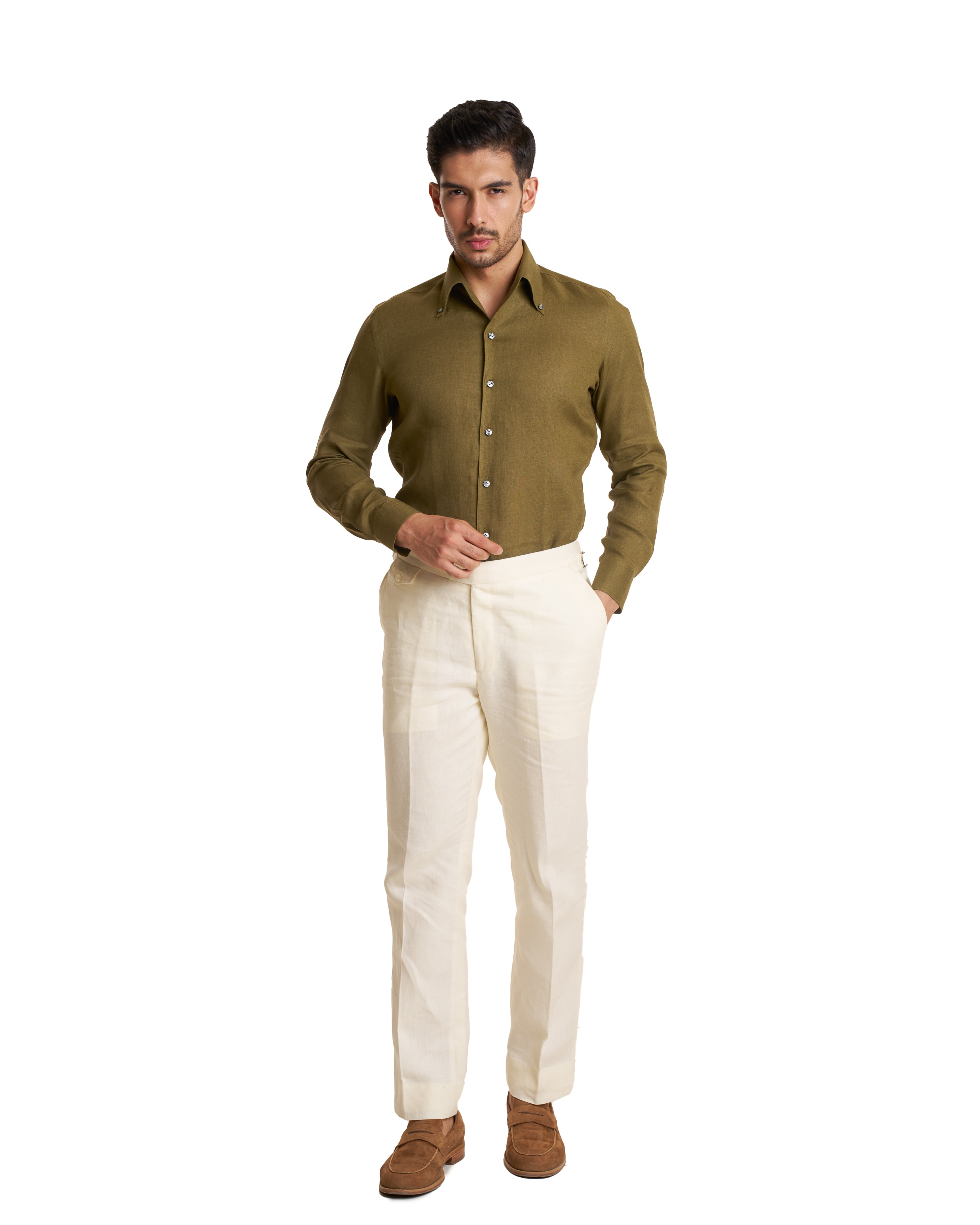 The Irish Linen Button-Down Shirt