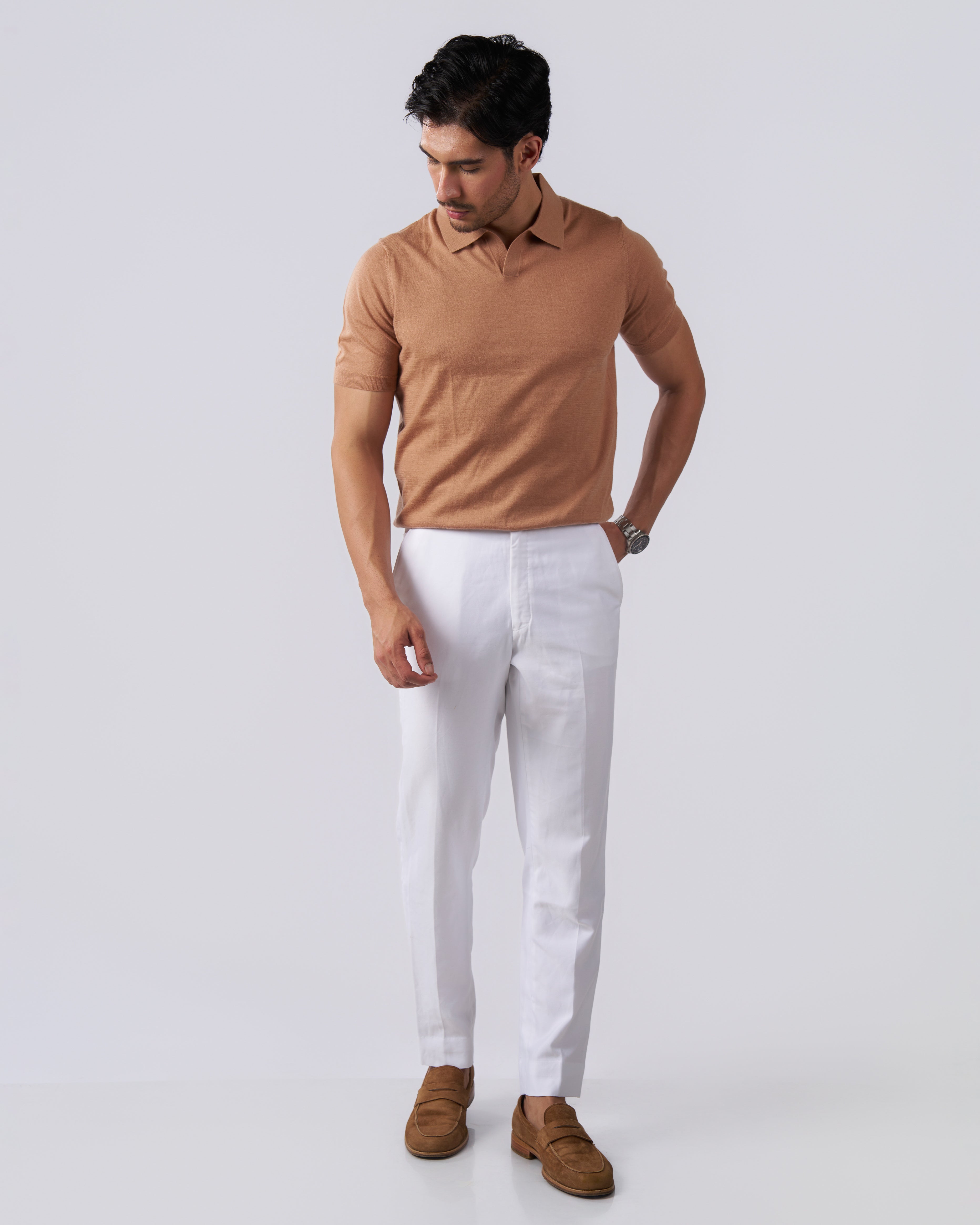 The Sienna Cashmere Polo