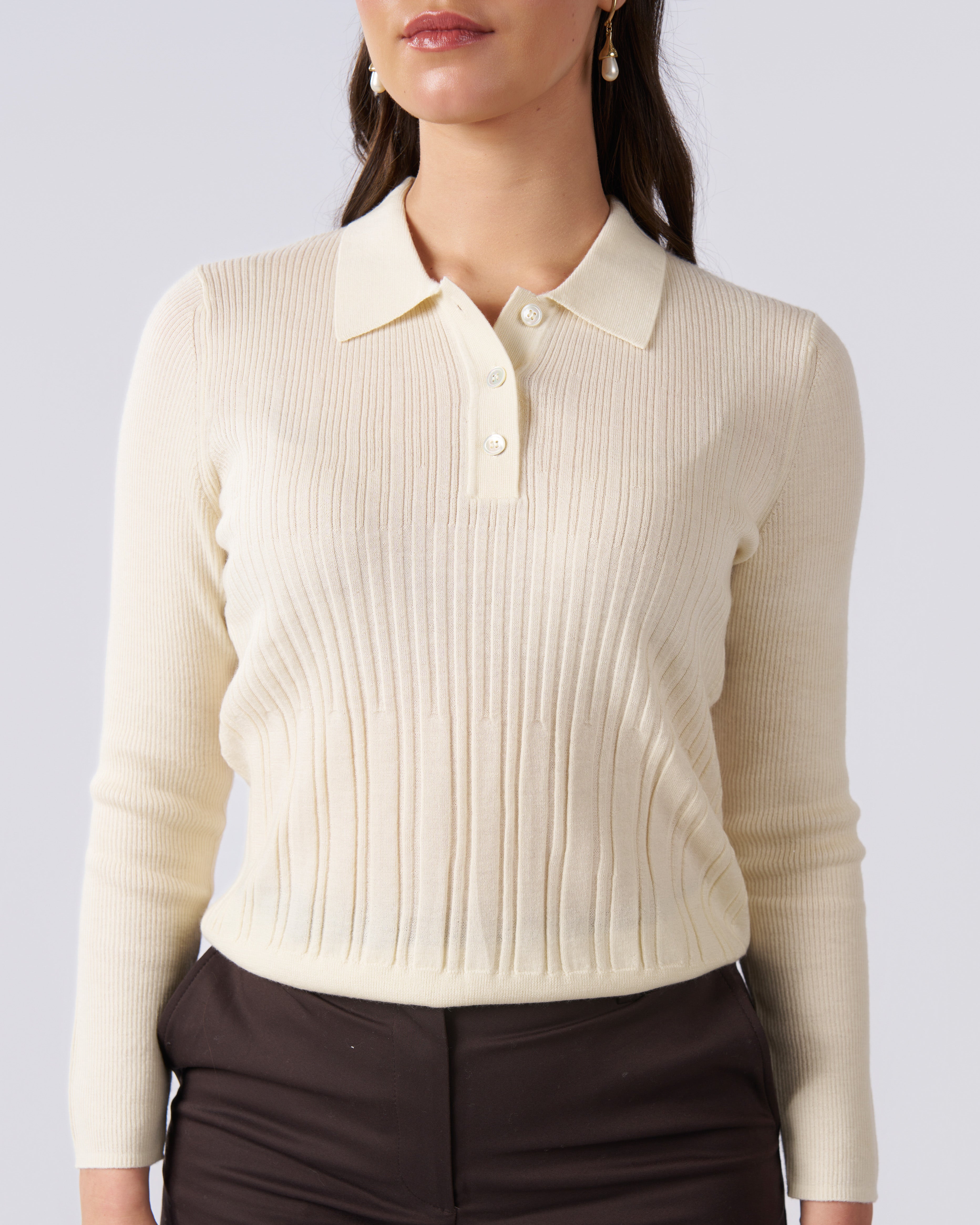 The Sottile Ribbed Cashmere