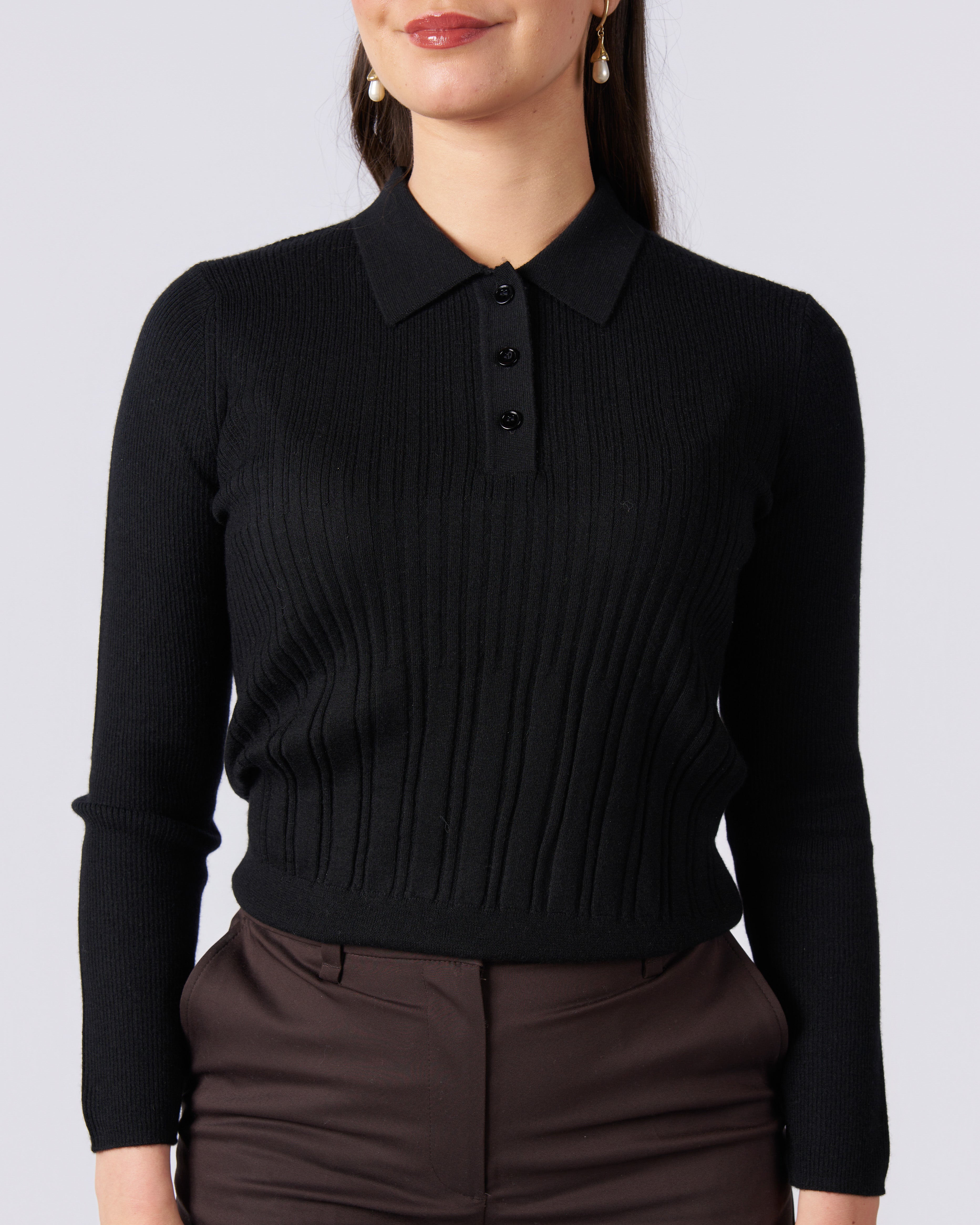 The Sottile Ribbed Cashmere