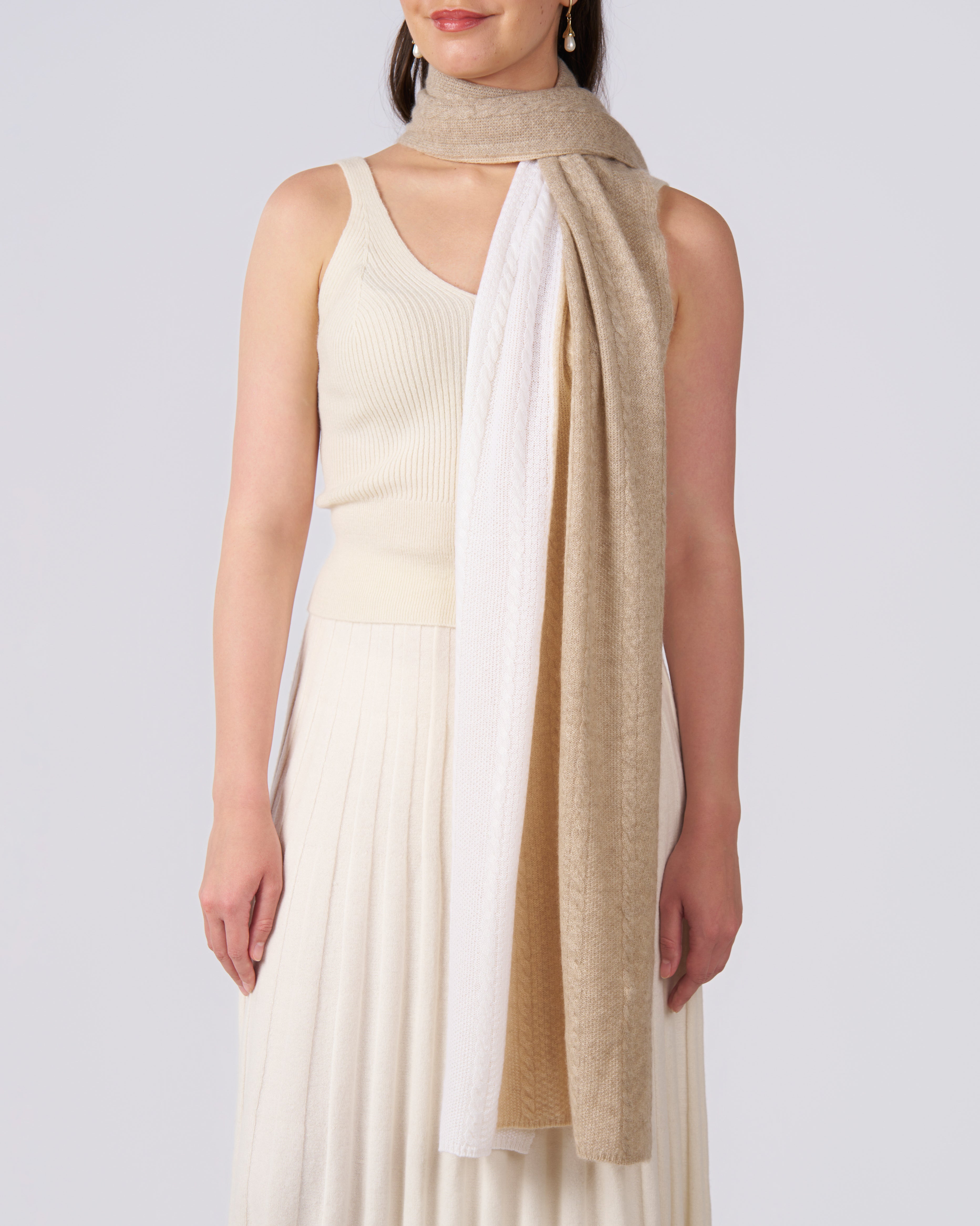 The Aurora Cashmere Scarf
