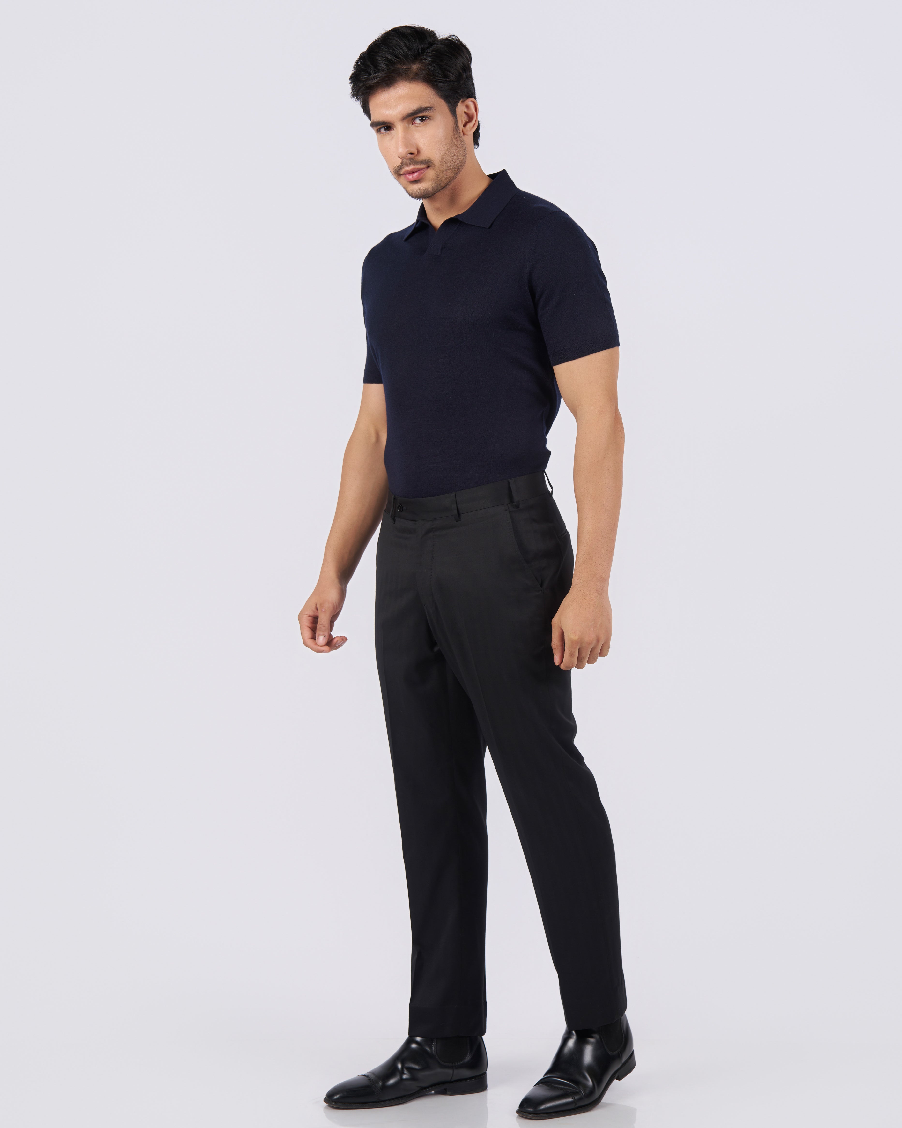 The Mezzanotte Cashmere Polo