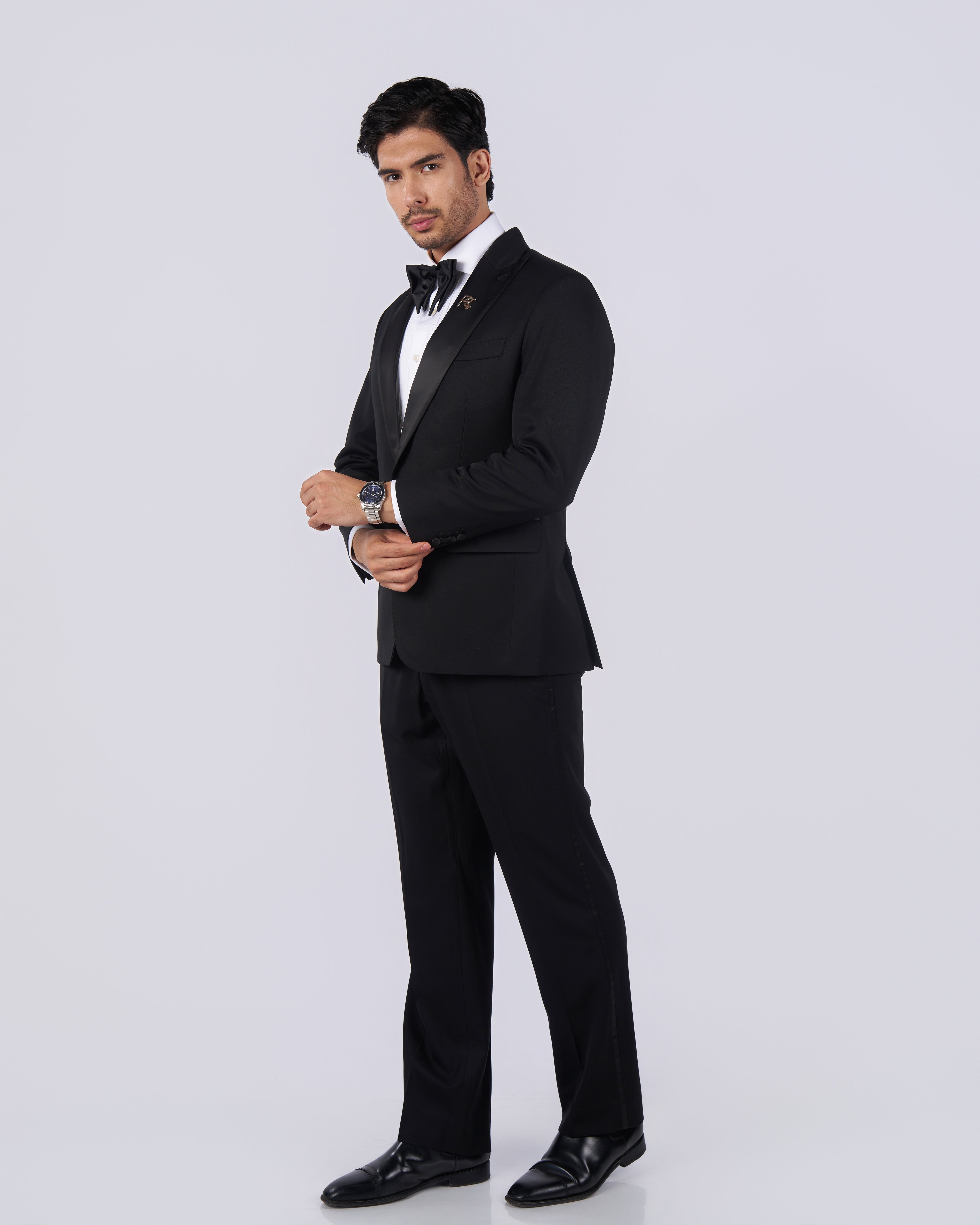 The Calvaliere Single-Breasted Tuxedo Suit