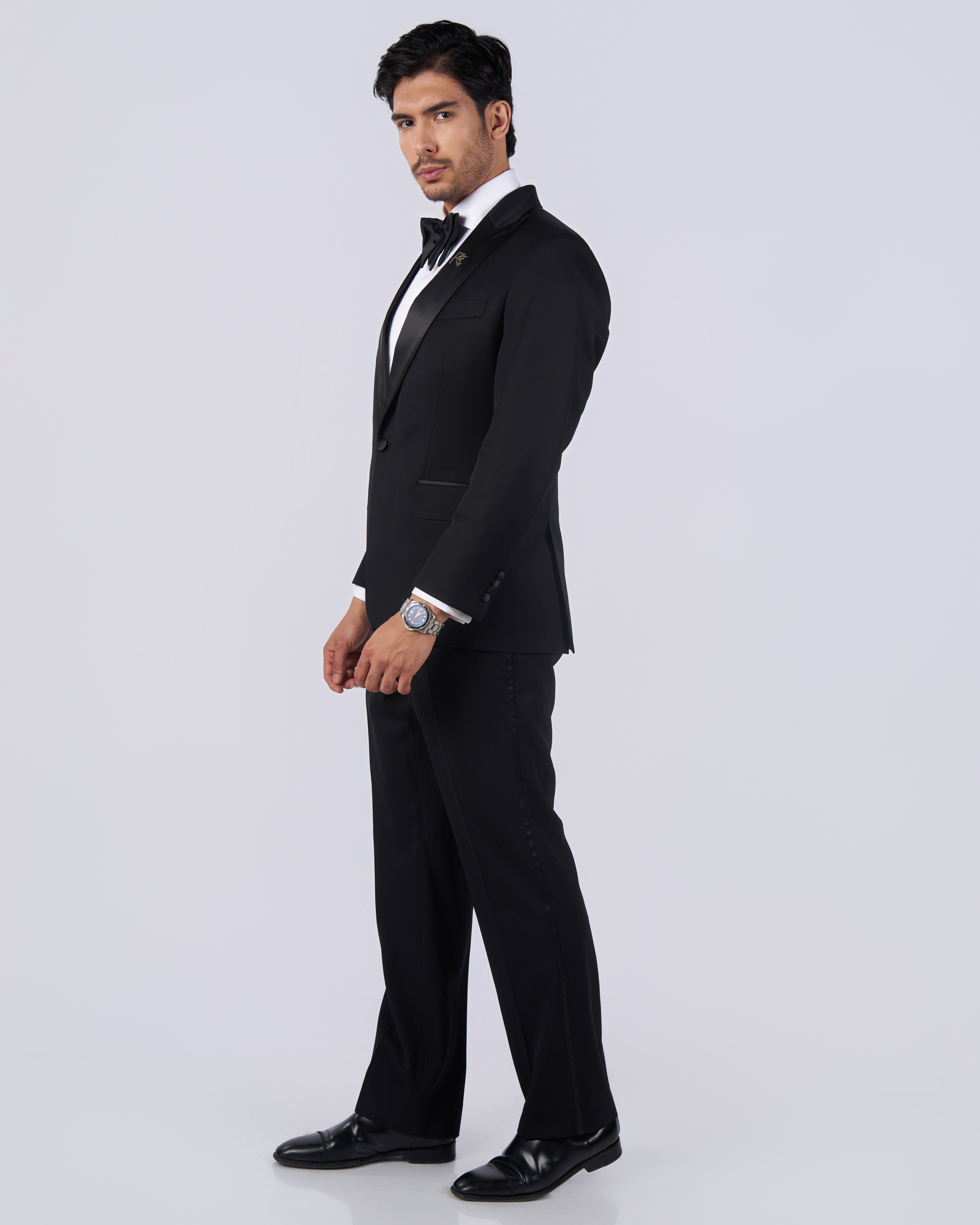 The Calvaliere Single-Breasted Tuxedo Suit